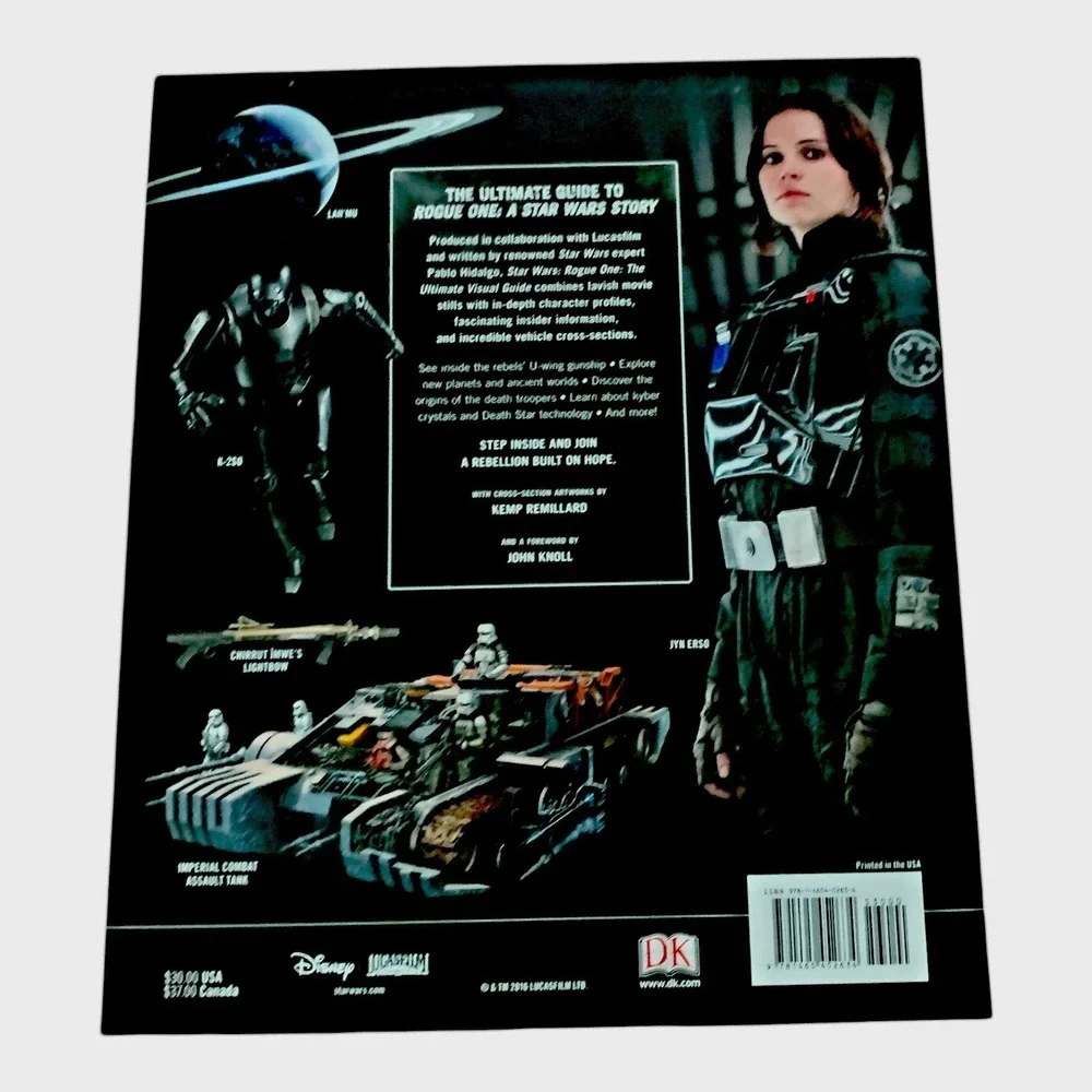 DK Star Wars Rogue One The Ultimate‎ Visual Guide Hardcover Pablo Hidalgo 2016